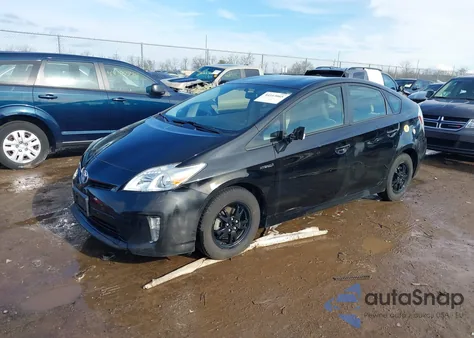 2014 Toyota Prius Two from USA, damaged, VIN JTDKN3DU6E0376976